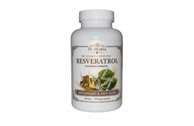 ST.MARIA Resveratrol 200 mg, 180 capsules